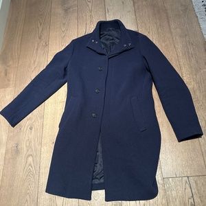 Navy Bonobos Overcoat - 38R